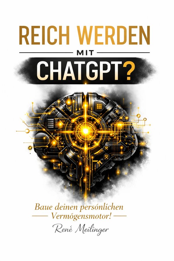 Buchcover: Reich werden mit ChatGPT?